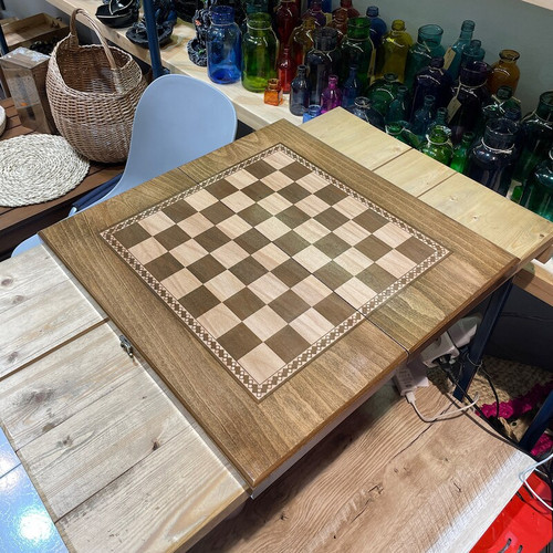 تخته و شطرنج نراد روس  ( بزرگ  )تاشو قابل حمل بازی،  ضد رطوبت و گرده قبار