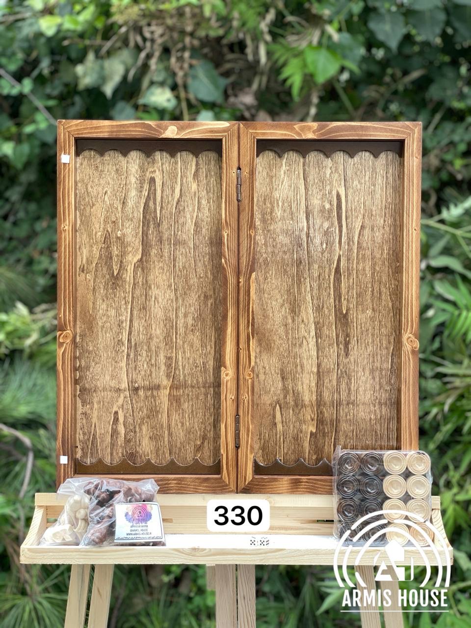 تخته نرد و شطرنج نراد روس بزرگ کد 330