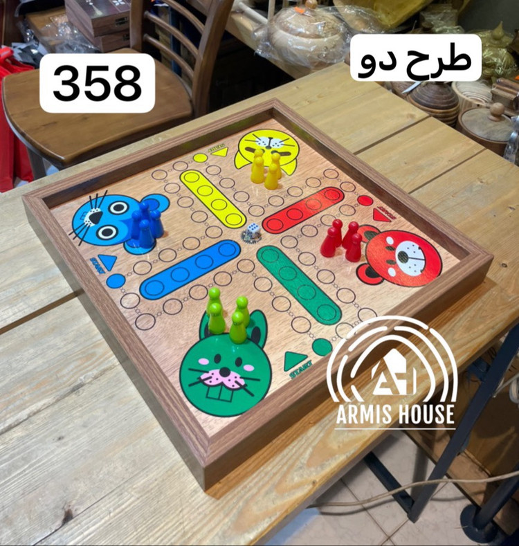 منچ و مارپله چوبی 358